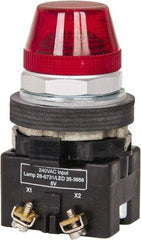 Eaton Cutler-Hammer - 30-1/2mm Mount Hole, Pushbutton Switch - Illuminated - Americas Industrial Supply