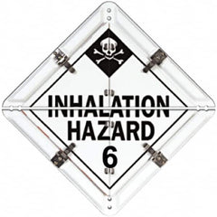 NMC - DOT Flip Placards Type: Split Back Number of Legends: 8 - Americas Industrial Supply