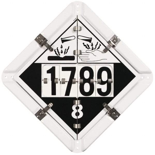 NMC - DOT Flip Placards Type: Combination Number of Legends: 5 - Americas Industrial Supply