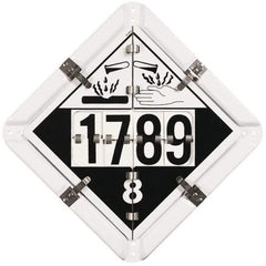 NMC - DOT Flip Placards Type: Combination Number of Legends: 5 - Americas Industrial Supply