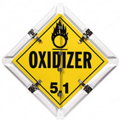 NMC - DOT Flip Placards Type: Standard Number of Legends: 8 - Americas Industrial Supply