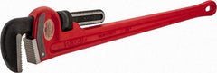 Ridgid - 36" Cast Iron & Steel Straight Pipe Wrench - 5" Pipe Capacity - Americas Industrial Supply