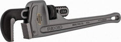 Ridgid - 14" Aluminum Straight Pipe Wrench - 2" Pipe Capacity - Americas Industrial Supply