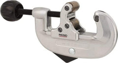 Ridgid - 5/8" to 2-1/8" Pipe Capacity, Screw Feed Tubing Cutter - Cuts Copper, Aluminum, Brass - Americas Industrial Supply