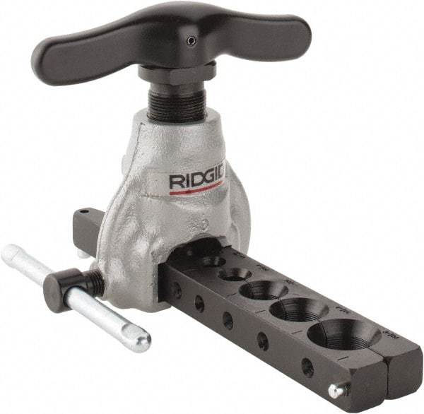 Ridgid - 3/16 to 3/4" Pipe Capacity, Flaring Tools & Tube Expanders - Cuts Steel, Stainless Steel, Hard Copper & Brass - Americas Industrial Supply