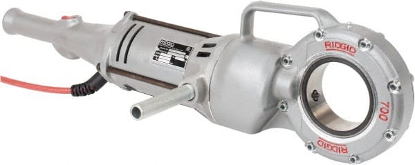 Ridgid - 115 Volt, 2 Inch Pipe Capacity, 1/2 hp, Hand Held Power Pipe Threader - Americas Industrial Supply