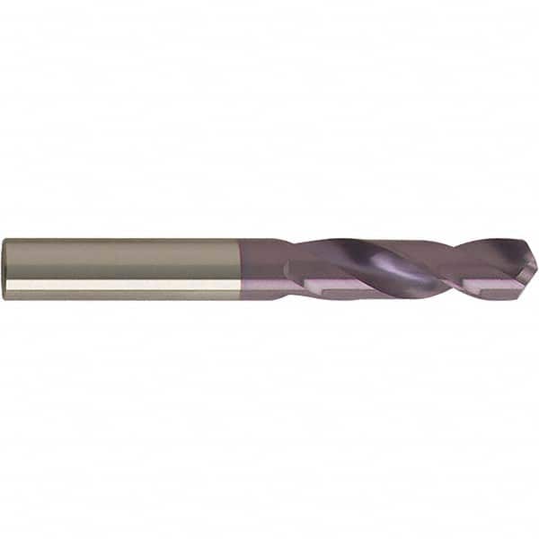 Guhring - 0.1142" 118° Spiral Flute Solid Carbide Screw Machine Drill Bit - Americas Industrial Supply