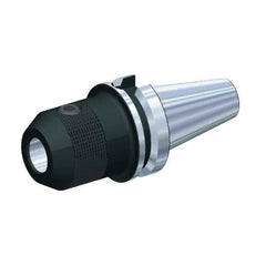 Kennametal - BT50 Taper Shank 1-1/4" Hole End Mill Holder/Adapter - 2-1/2" Nose Diam, 6" Projection, M24 Drawbar, Through-Spindle Coolant - Exact Industrial Supply