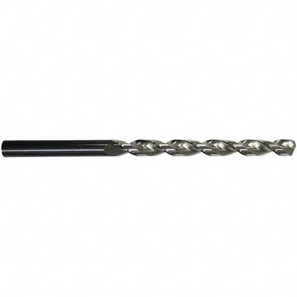 Taper Length Drill Bit: 0.4528″ Dia, 130 ° Nitrided Land Finish, 5.0394″ Flute Length, 7.6772″ OAL, RH Cut, Parabolic Flute, Straight Shank, Series 336