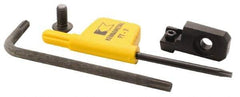 Kennametal - Series Romicron, Neutral Cut, 11000mm Min Bore Diam, Boring Cartridge - 18.95mm Back of Bar to Cutting Edge, CP... Insert, 30.7mm OAL, 0° Lead Angle - Americas Industrial Supply