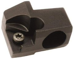 Kennametal - Series Romicron, Boring Cartridge - 10mm Back of Bar to Cutting Edge, CPMT Insert, 20mm OAL, 0° Lead Angle - Americas Industrial Supply