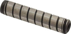 Holo-Krome - 5/16" Diam x 1-1/2" Pin Length 4000 Alloy Steel Pull Out Dowel Pin - Black Luster Finish, C 47-58 & C 60 (Surface) Hardness, 1 Beveled & 1 Threaded End - Americas Industrial Supply