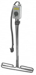 Made in USA - 240 Volt, 1 Phase, 4,000 Watt, T Type Sink Sanitizer Heater - 26" Leg Length - Americas Industrial Supply