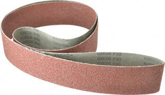 Tru-Maxx - 3" Wide x 90" OAL, 40 Grit, Aluminum Oxide Abrasive Belt - Aluminum Oxide, Coarse, Coated, X Weighted Cloth Backing, Series VAC228 - Americas Industrial Supply