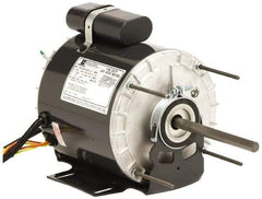US Motors - 1/6 hp, TEAO Enclosure, Auto Thermal Protection, 1,075 RPM, 115 Volt, 60 Hz, Single Phase Permanent Split Capacitor (PSC) Motor - Size 48YZ Frame, Stud Mount, 1 Speed, Ball Bearings, 2.6 Full Load Amps, B Class Insulation, CCW Lead End - Americas Industrial Supply