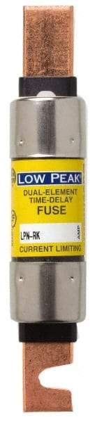 Cooper Bussmann - 250 VAC/VDC, 600 Amp, Time Delay General Purpose Fuse - Bolt-on Mount, 10-3/8" OAL, 100 at DC, 300 at AC (RMS) kA Rating, 2-9/16" Diam - Americas Industrial Supply