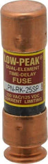 Cooper Bussmann - 125 VDC, 250 VAC, 25 Amp, Time Delay General Purpose Fuse - Bolt-on Mount, 50.8mm OAL, 100 at DC, 300 at AC (RMS) kA Rating, 9/16" Diam - Americas Industrial Supply