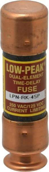 Cooper Bussmann - 125 VDC, 250 VAC, 4 Amp, Time Delay General Purpose Fuse - Fuse Holder Mount, 50.8mm OAL, 100 at DC, 300 at AC (RMS) kA Rating, 9/16" Diam - Americas Industrial Supply