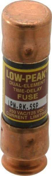 Cooper Bussmann - 125 VDC, 250 VAC, 5 Amp, Time Delay General Purpose Fuse - Fuse Holder Mount, 50.8mm OAL, 100 at DC, 300 at AC (RMS) kA Rating, 9/16" Diam - Americas Industrial Supply