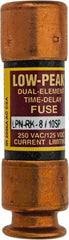 Cooper Bussmann - 125 VDC, 250 VAC, 0.8 Amp, Time Delay General Purpose Fuse - Fuse Holder Mount, 50.8mm OAL, 100 at DC, 300 at AC (RMS) kA Rating, 9/16" Diam - Americas Industrial Supply