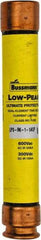 Cooper Bussmann - 300 VDC, 600 VAC, 1.25 Amp, Time Delay General Purpose Fuse - Fuse Holder Mount, 127mm OAL, 100 at DC, 300 at AC (RMS) kA Rating, 13/16" Diam - Americas Industrial Supply