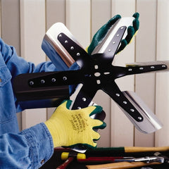 SHOWA - Size M (8), ANSI Cut Lvl A3, Puncture Lvl 1, Abrasion Lvl 6, Nitrile Coated Cut & Puncture Resistant Gloves - Americas Industrial Supply