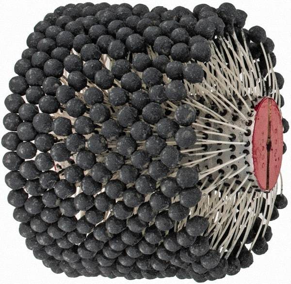 Brush Research Mfg. - 10-1/2" to 11" Bore Diam, 180 Grit, Silicon Carbide Flexible Hone - Medium, 34" OAL - Americas Industrial Supply