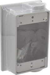 Thomas & Betts - Electrical Outlet Box Aluminum Extension Adapter - Includes Plug Gasket & Screw - Americas Industrial Supply