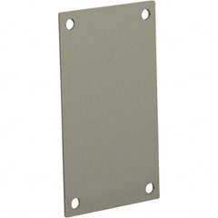 Wiegmann - Electrical Enclosure Panels Panel Type: Back Panel Material: Steel - Americas Industrial Supply