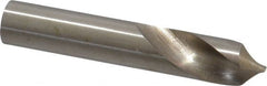 Interstate - 1/4" Body Diam, 90°, 1-1/2" OAL, High Speed Steel Spotting Drill - Americas Industrial Supply