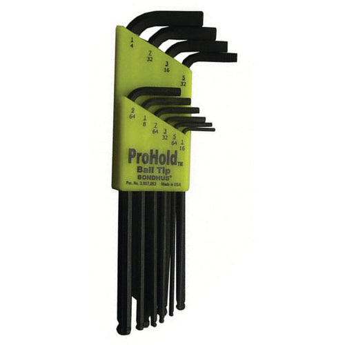 10PC TIP BALL END L-WRENCH SET - Americas Industrial Supply