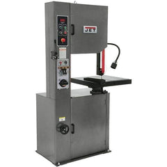 Jet - 20 Inch Throat Capacity, Variable Speed Pulley Vertical Bandsaw - 390 to 3280 (High), 65 to 555 (Low) SFPM, 2 HP, Three Phase - Americas Industrial Supply