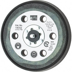 DeWALT - 6" Diam Hook & Loop Disc Backing Pad - 5/16" Shank Diam, 6,800 RPM - Americas Industrial Supply