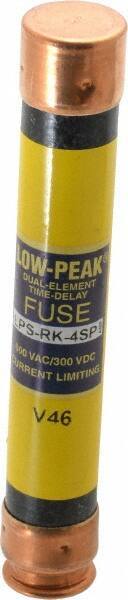 Cooper Bussmann - 300 VDC, 600 VAC, 4 Amp, Time Delay General Purpose Fuse - Fuse Holder Mount, 127mm OAL, 100 at DC, 300 at AC (RMS) kA Rating, 13/16" Diam - Americas Industrial Supply