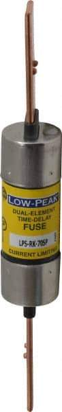 Cooper Bussmann - 300 VDC, 600 VAC, 70 Amp, Time Delay General Purpose Fuse - Bolt-on Mount, 7-7/8" OAL, 100 at DC, 300 at AC (RMS) kA Rating, 1-5/16" Diam - Americas Industrial Supply