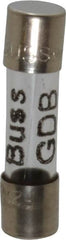 Cooper Bussmann - 250 VAC, 32 VDC, 0.2 Amp, Fast-Acting Miniature Glass Fuse - 20mm OAL, 5mm Diam - Americas Industrial Supply