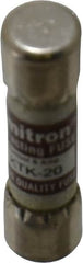 Cooper Bussmann - 600 VAC, 20 Amp, Fast-Acting General Purpose Fuse - Fuse Holder Mount, 1-1/2" OAL, 100 at AC kA Rating, 13/32" Diam - Americas Industrial Supply