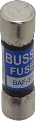 Cooper Bussmann - 250 VAC, 10 Amp, Fast-Acting General Purpose Fuse - Fuse Holder Mount, 1-1/2" OAL, 10 at 125 V kA Rating, 13/32" Diam - Americas Industrial Supply