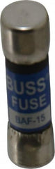 Cooper Bussmann - 250 VAC, 15 Amp, Fast-Acting General Purpose Fuse - Fuse Holder Mount, 1-1/2" OAL, 10 at 125 V kA Rating, 13/32" Diam - Americas Industrial Supply