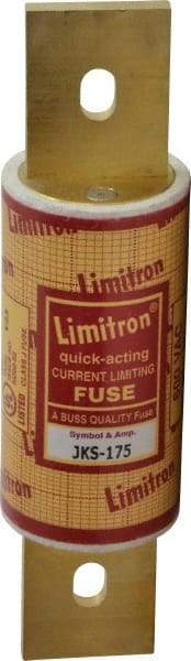 Cooper Bussmann - 600 VAC, 175 Amp, Fast-Acting General Purpose Fuse - Bolt-on Mount, 5-3/4" OAL, 200 (RMS) kA Rating, 1-5/8" Diam - Americas Industrial Supply