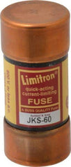 Cooper Bussmann - 600 VAC, 60 Amp, Fast-Acting General Purpose Fuse - Fuse Holder Mount, 2-3/8" OAL, 200 (RMS) kA Rating, 1-1/16" Diam - Americas Industrial Supply