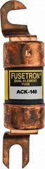 Cooper Bussmann - 140 Amp Time Delay Fast-Acting Forklift & Truck Fuse - 72VAC, 72VDC, 4.72" Long x 1" Wide, Littelfuse CCK140, Bussman ACK-140, Ferraz Shawmut ACK140 - Americas Industrial Supply