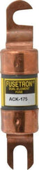 Cooper Bussmann - 175 Amp Time Delay Fast-Acting Forklift & Truck Fuse - 72VAC, 72VDC, 4.72" Long x 1" Wide, Littelfuse CCK175, Bussman ACK-175, Ferraz Shawmut ACK175 - Americas Industrial Supply