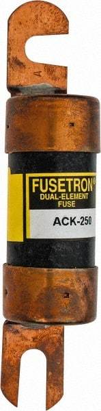 Cooper Bussmann - 250 Amp Time Delay Fast-Acting Forklift & Truck Fuse - 80VAC, 80VDC, 4.71" Long x 1" Wide, Littelfuse CCK250, Bussman ACK-250, Ferraz Shawmut ACK250 - Americas Industrial Supply