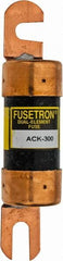 Cooper Bussmann - 300 Amp Time Delay Fast-Acting Forklift & Truck Fuse - 80VAC, 80VDC, 4.71" Long x 1" Wide, Littelfuse CCK300, Bussman ACK-300, Ferraz Shawmut ACK300 - Americas Industrial Supply