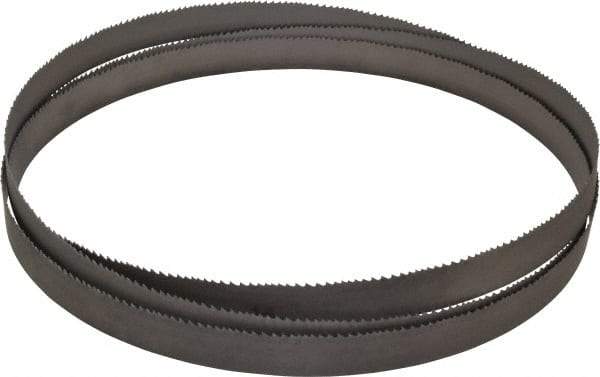 Lenox - 5 to 8 TPI, 10' 10-1/2" Long x 1" Wide x 0.035" Thick, Welded Band Saw Blade - Bi-Metal, Toothed Edge, Modified Raker Tooth Set, Flexible Back, Contour Cutting - Americas Industrial Supply