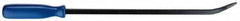 Value Collection - 25" OAL Screwdriver Pry Bar - 3/4" Wide, High Carbon Steel #65 - Americas Industrial Supply