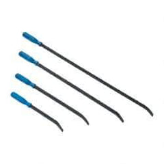 Value Collection - 4 Piece Pry Bar Set - Includes 12, 17, 25 & 31" Lengths - Americas Industrial Supply