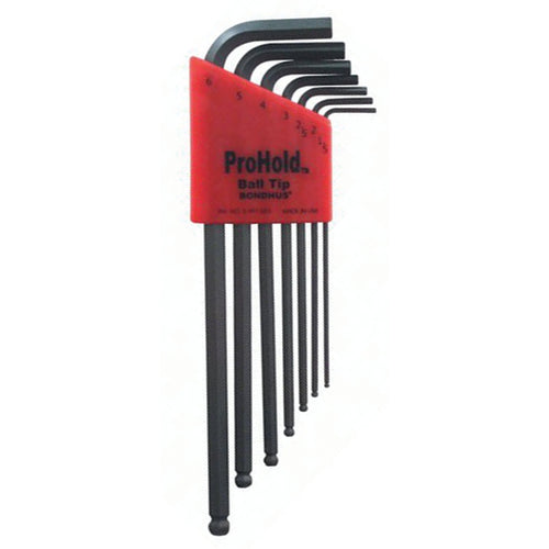7PC TIP BALL END L-WRENCH SET - Americas Industrial Supply