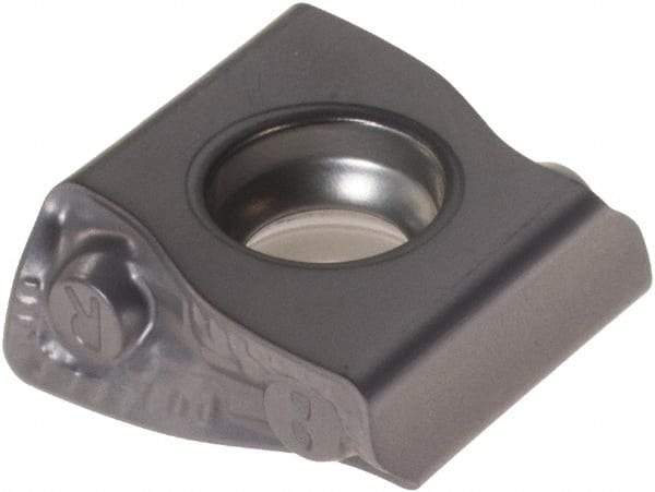 Iscar - LNMX110408 HT Grade IC907 Carbide Turning Insert - TiAlN/TiN Finish, 90° Rectangle, 11.4mm Thick, 1/32" Corner Radius - Americas Industrial Supply